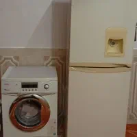 یخچال با لباس شویی