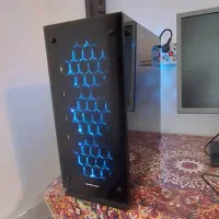کامپیوتر کاملا حرفه ای درحد آکبند با جعبه هر قطعه