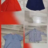 لباسها  و شال  از سایز ۳۸ تا ۴۲  زنانه