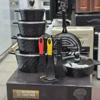 سرویس قابلمه چدن گرانیتی 19پارچه هوکوپلاس روز مادر