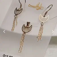 نیمست طلا برگی 1گرم|جواهرات|ساوه, |دیوار