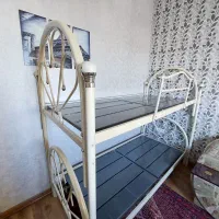 تخت دو طبقه فلزی