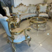 مبل سلطنتی کلاسیک استیل امپراطور(تعداد محدود)|مبلمان خانگی و میز عسلی|مشهد, خواجه ربیع|دیوار