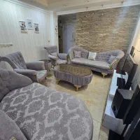 سرویس مبلمان ۷نفره|مبلمان خانگی و میز عسلی|رشت, معلم|دیوار
