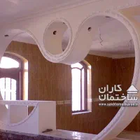 گچکاری‌وگچ‌بری‌دقیق‌اوستا‌رحمان‌سراب