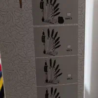 سرویس چاقو ۹ تکه وینر|ظروف پخت‌وپز|قائم‌شهر, |دیوار