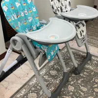 صندلی غذایی کودک دلیجان - مدل میلانو