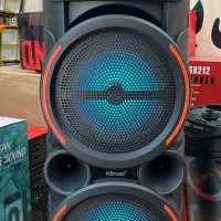 اسپیکرKTS  دو میکروفن بیسیم ۹۵ سانتی|سیستم صوتی خانگی|خمینی‌شهر, |دیوار