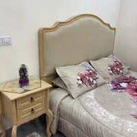 تخت خواب و‌میز آرایش|تخت و سرویس خواب|فومن, |دیوار