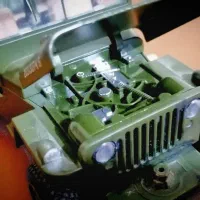 جیپ نوستالژی ویلیز ارتش آمریکا|مجسمه، تندیس، ماکت|پرند, فاز ۶|دیوار