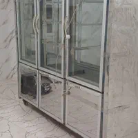 یخچال ویترینی ، یخچال ایستاده ۶ درب تمام استیل|کافی‌شاپ و رستوران|اسلام‌شهر, شهرک مفیدی|دیوار