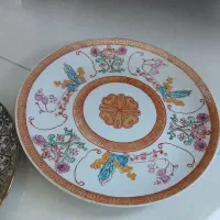 دوعدد بشقاب قدیمی دکوری محدوده رودکی|کلکسیون اشیاء عتیقه|ارومیه, |دیوار