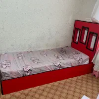 کمد لباسی و تخت خواب نوجوان|تخت و سرویس خواب|فیروزآباد (فارس), |دیوار