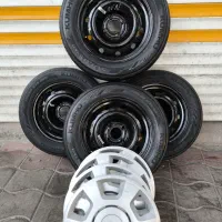 رینگ و لاستیک(کومهو کره)آهنی سایز ۱۵