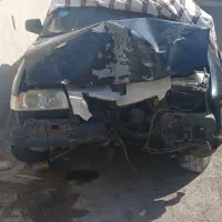 سمند تصادف کرده شاسی سالم