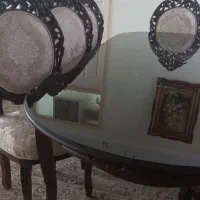 میز غذا خوری چوبی سالم