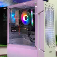 کیس گیمینگ سفید گرافیک8گیگ|رایانه رومیزی|خوی, |دیوار