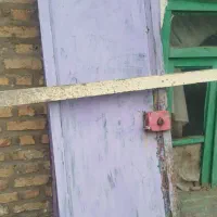 درب حیاط منزل