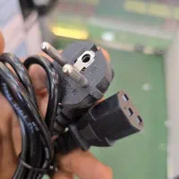 کابل برق پاور کامپیوتر ارت دار ۱.۵متری