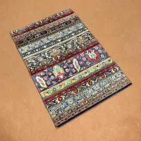 قالیچه ساب دستباف چهل تیکه