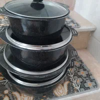 چهار تا قابلمه نو نو با کارتن