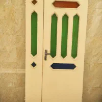 درب چوبی سنتی دو تکه