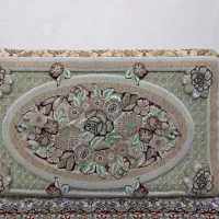 پشتی فرشی گل برجسته