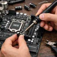 تعمیرات کامپیوتر مادربرد، پاور،مانیتور،هارد،لپتاپ