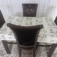 میز ناهار خوری با مبل شیک و تمیز|مبلمان خانگی و میز عسلی|کرج, کوی بعثت|دیوار