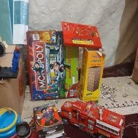 تعدادی لوازم مدرسه وتفریحی