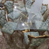 میز غذاخوری 6نفره سلطنتی|میز و صندلی غذاخوری|ملارد, |دیوار