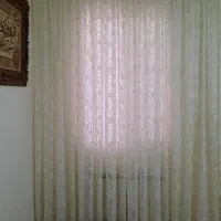 پرده توری پرده تور رومیزی قلمکار