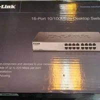 سوییچ dlink دی لینک ۱۶ پورت