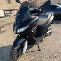 موتور اپریلیا str160|موتورسیکلت|تهران, شهرک چیتگر|دیوار