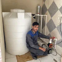 لوله کشی آب فاضلاب نصب پمپ