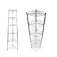 دو عدد پایه قابلمه استیل|آب‌چکان و نظم‌دهنده ظروف|تربت‌حیدریه, آغوی|دیوار