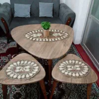 یک عددمیزجلومبلی به همراه ۳عددمیزعسلی