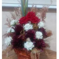 گل زیبا|گل مصنوعی|اراک, |دیوار