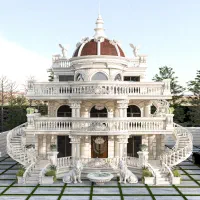 اجرای نما رومی سنگی(پیمانکاری نمای سنگی)