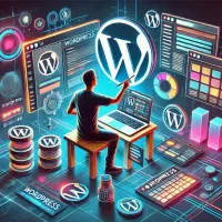 طراحی سایت وردپرس ،نصب قالب، ساخت صفحه با المنتور