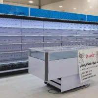 گلد قفسه استار یخچال پرده هوا مارکت فروشگاهی