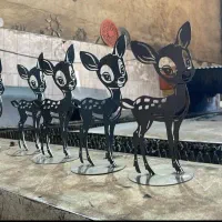 نمونه ای از کارهای عروسکی|مجسمه، تندیس، ماکت|اراک, |دیوار