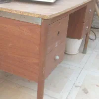 میز سالم آهن وچوب