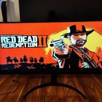 مانیتور 4k lg خمیده
