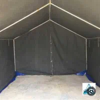 چادر  برزنت  ضد اب میله ها فلزی