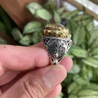 انگشتر دستساز سیترین