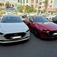 مزدا 3 وارداتی صفر سفید داخل مارون ۲۰۲۵تحویل فوری