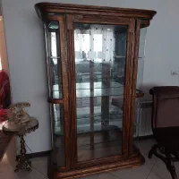 بوفه/ویترین چوبی