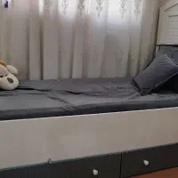 تخت کمدنوجوان|تخت و سرویس خواب|تهران, دولاب|دیوار