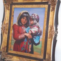 ۲ اثر نقاشی دست فاخر و ماندگار و اصیل ایرانی|تابلو، نقاشی، عکس|تهران, اقدسیه|دیوار
